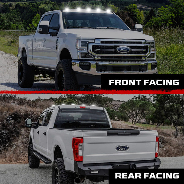 Recon Accessories Roof Marker Light (MPN: 264342BKHPWH)