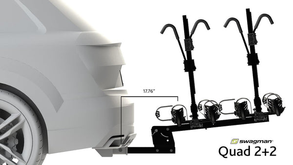 Swagman Bike Rack Quad 2 + 2 (MPN: 66692)