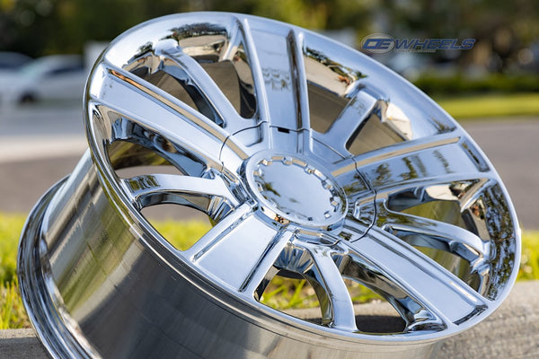 OE Wheels CV77 Chrome Plated Wheel (MPN: CV77-20090-6550-27C)