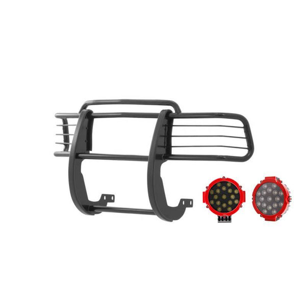 Black Horse Grille Guard Kit (MPN: 17T80202MA-PLR)