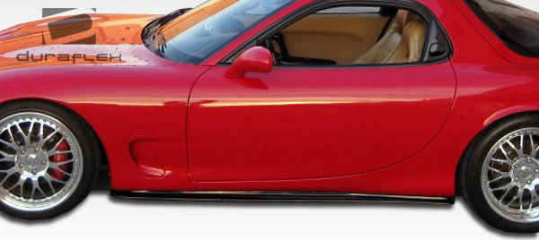 Duraflex Side Skirt Black Fiberglass (MPN: 103574)