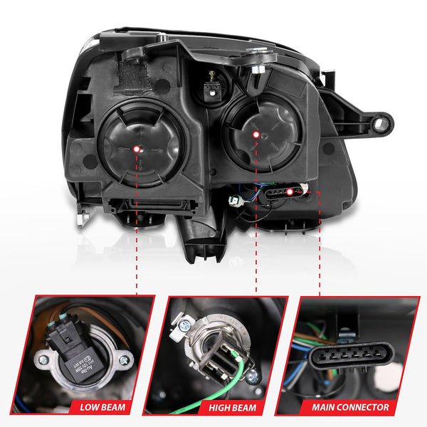 ANZO USA Headlight Assembly (MPN: 111476)