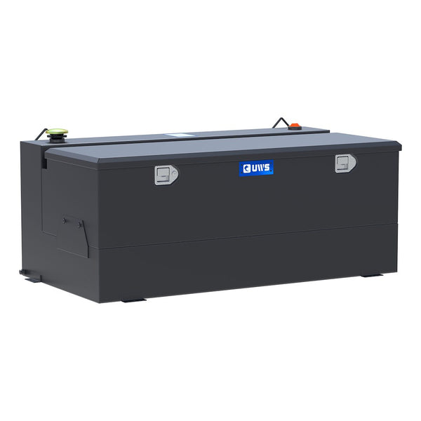 UWS Steel Transfer Tank With Aluminum Tool Box (MPN: ST-100-COMBO-MB)