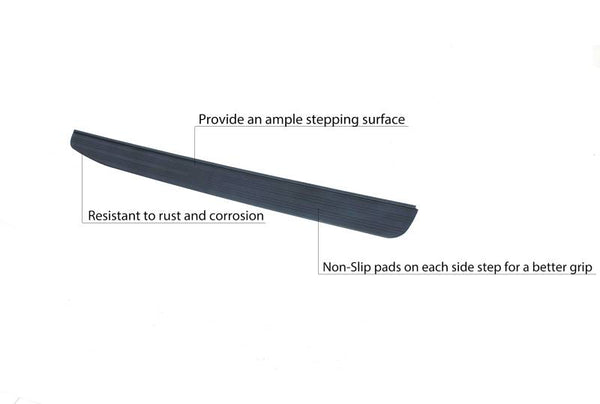 Black Horse Off Road Running Board (MPN: RRRHS-14)