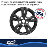Coast To Coast Impostor Wheel Skin 17 Inch (MPN: IWCIMP360BLK)