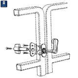 T-H Marine Pontoon Boat Gate Latch (MPN: GL-1-DP)