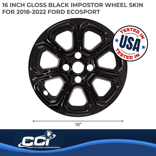Coast To Coast Impostor Wheel Skin (MPN: IWCIMP456BLK)