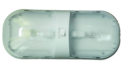 Dome Light with Double White Lens (MPN: 001-902XPB)