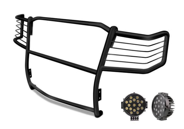 Black Horse Grille Guard Kit (MPN: 17FB23MA-PLB)