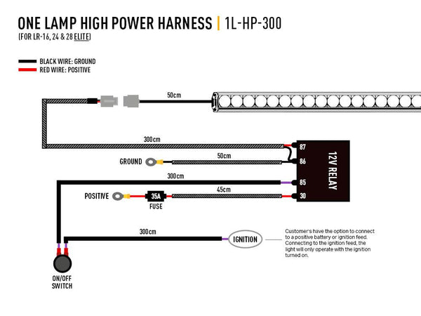 Triple-R Light LR-24 Elite LED Light Bar (MPN: LR24-EL-B)