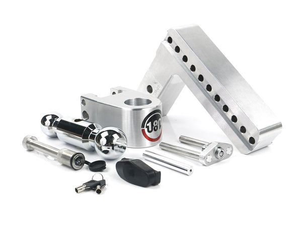 Weigh Safe Adjustable Trailer Hitch Ball Mount (MPN: CTB8-2.5-KA)