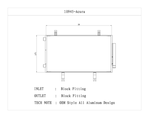 Air Conditioner Condenser (MPN: 10945)