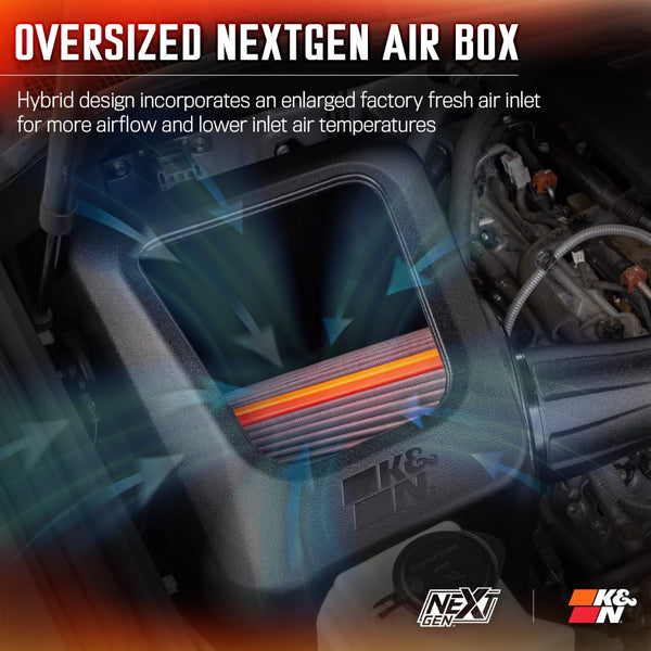 K&N Cold Air Intake System (MPN: 50-9036)