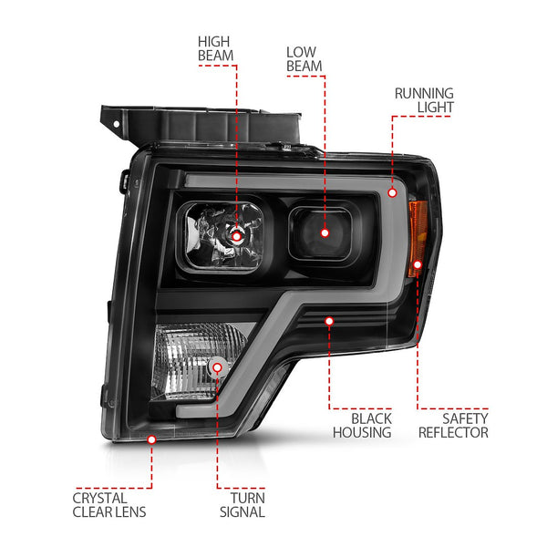 AnzoUSA Headlight Assembly (MPN: 111443)