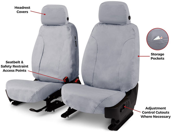 Covercraft SeatSaver Seat Covers (MPN: SS2372PCGY)