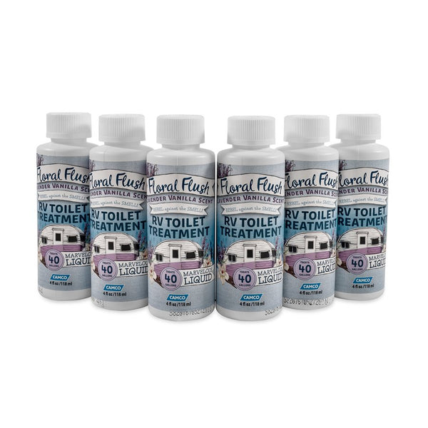 Waste holding tank treatment with floral flush (MPN: 41480)