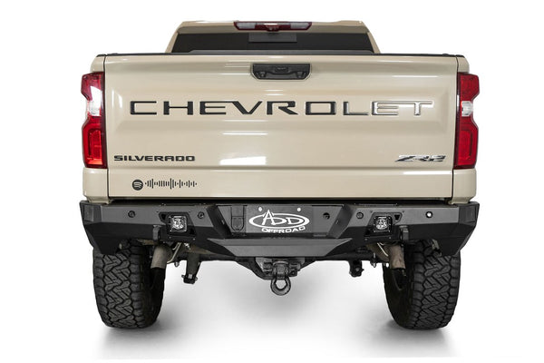 Stealth Fighter Rear Bumper for 2022+ GMC/Chevy 1500 (MPN: R120081090103)