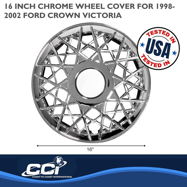Coast To Coast 16 Inch Wheel Cover Set (MPN: IWC15016CN)