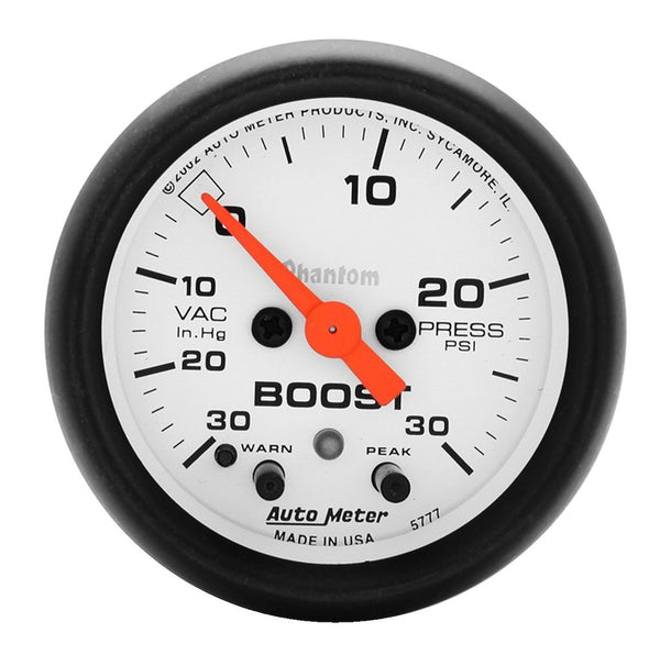 AutoMeter Gauge Boost Vacuum (MPN: 5777)