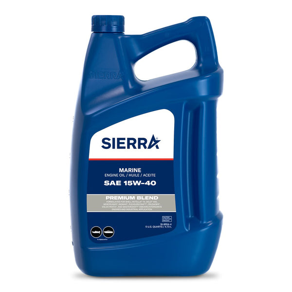 Sierra Marine SAE 15W-40 Premium Blend Oil (MPN: 18-9554-4)