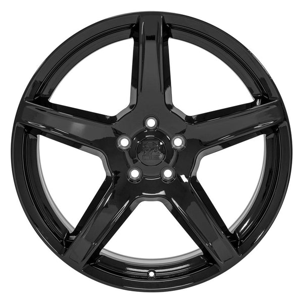 OE Wheels DG22 Gloss Black Aluminum Wheel (MPN: DG22-22095-5500-29B)