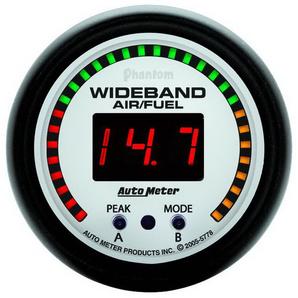 AutoMeter Phantom Air Fuel Ratio Gauge (MPN: 5778)