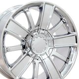 OE Wheels CV77 Chrome Plated Wheel (MPN: CV77-20090-6550-27C)