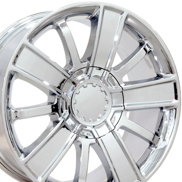 OE Wheels CV77 Chrome Plated Wheel (MPN: CV77-20090-6550-27C)