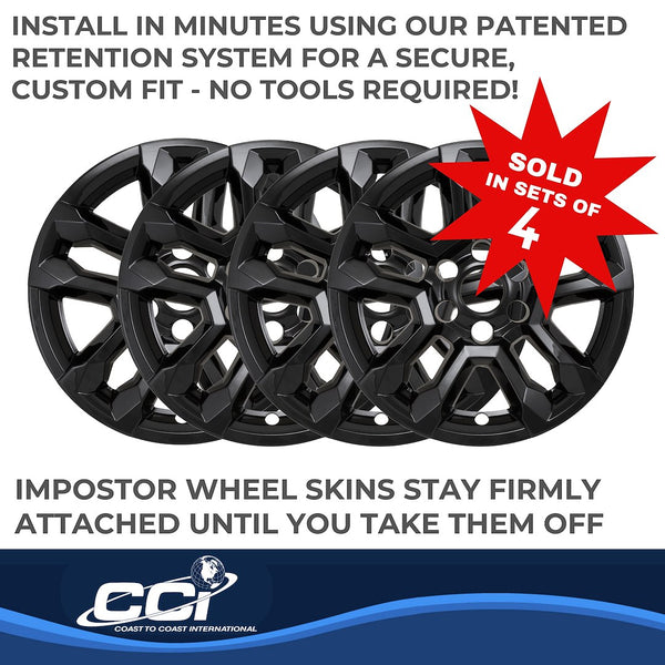 Coast To Coast Impostor Wheel Skin 18 Inch (MPN: IMP502BLK)