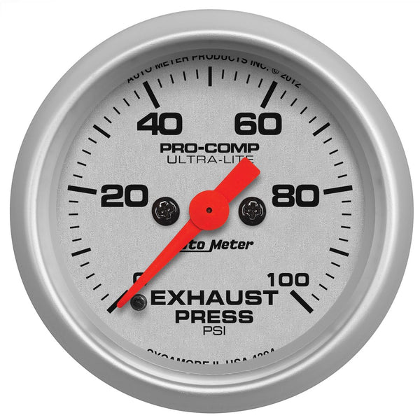 AutoMeter Ultra-Lite Exhaust Pressure Gauge (MPN: 4394)