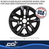 Coast To Coast Impostor Wheel Skin 18 Inch (MPN: IMP502BLK)