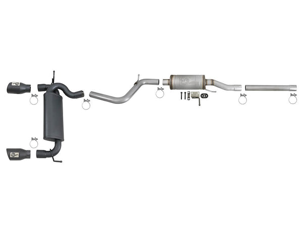 Advanced FLOW Engineering Rebel Cat-Back Exhaust System (MPN: 49-48062-B)