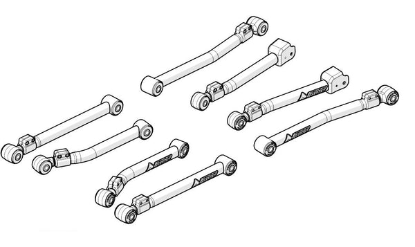 TeraFlex Adjustable Control Arm Set (MPN: 1416610)