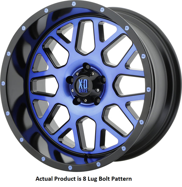 KMC Wheels XD820 Grenade Wheel (MPN: XD82021280944NBC)