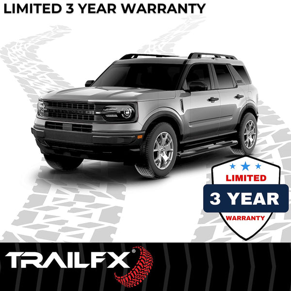TrailFX 4 Inch Oval Tube Side Steps (MPN: A1018T)