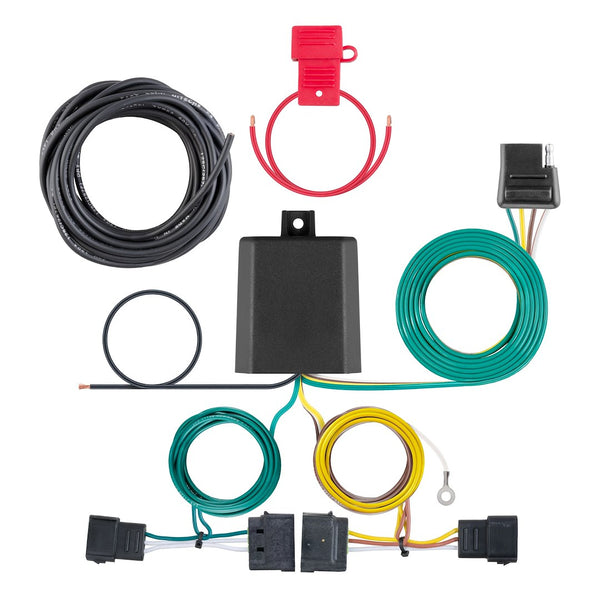 Curt Trailer Wiring Connector 4-Way Flat (MPN: 56329)
