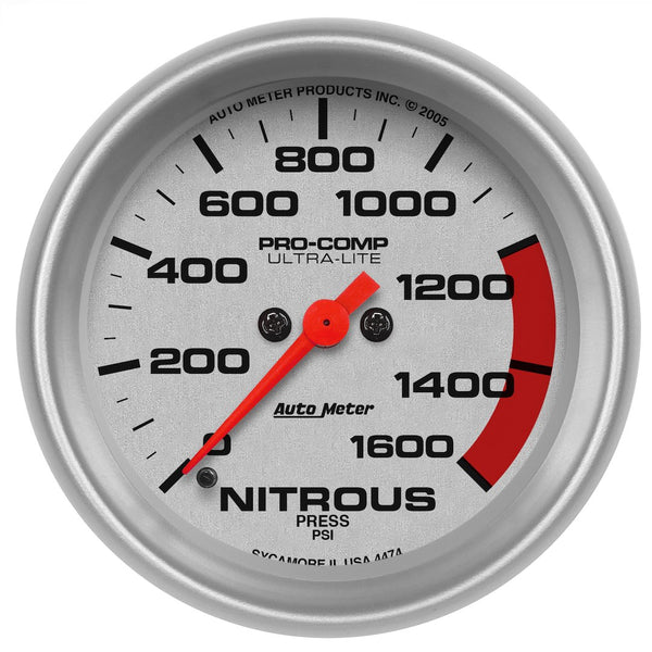 AutoMeter Nitrous Oxide Pressure Gauge (MPN: 4474)