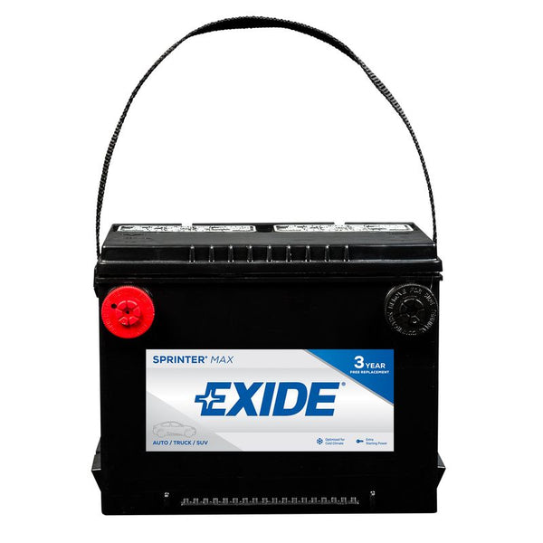 Exide Sprinter Max Automotive Battery (MPN: SX75)