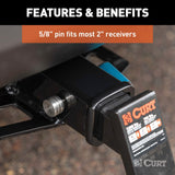 Curt Trailer Coupler Lock with Hitch Lock (MPN: 23505)