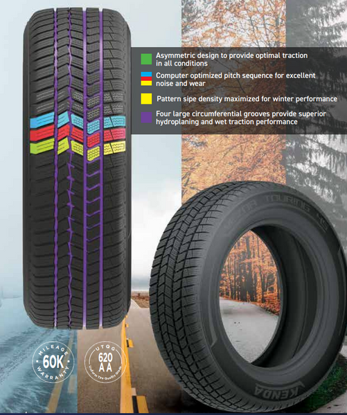 Kenda Vezda Touring 4S Tire (MPN: 211K18)