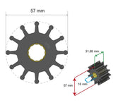 Water Pump Impeller for Pleasure Boat Engine Cooling (MPN: 06-01-037)