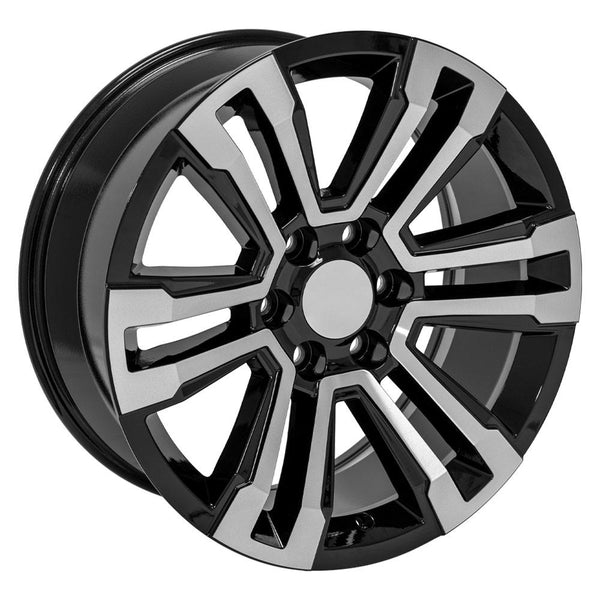 OE Wheels CV44 20 Inch Aluminum Wheel (MPN: CV44-20090-6550-24MB)