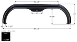 Icon Fender Skirt for Tandem Axle RVs (MPN: 15287)