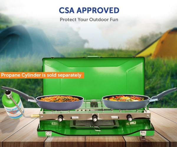 Flame King Folding Camp Stove (MPN: YSNBBQ-136M)