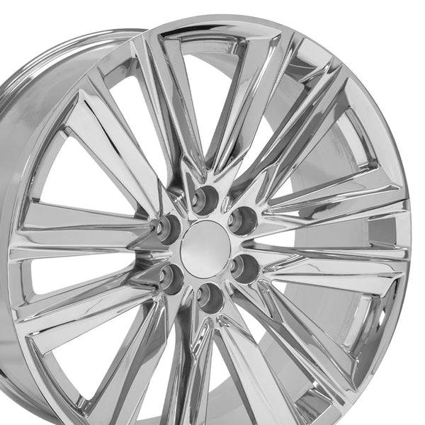 OE Wheels CA91 Chrome Plated Wheel (MPN: CA91-24100-6550-28C)