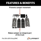 Happijac Frame Mount Tie Down System (MPN: 350763)
