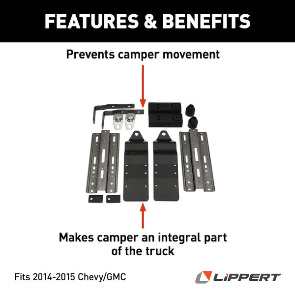 Happijac Frame Mount Tie Down System (MPN: 350763)