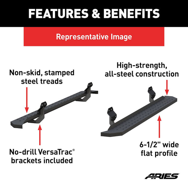 Aries RidgeStep Running Board (MPN: 2055533)