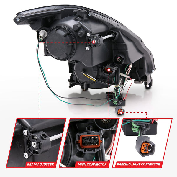 AnzoUSA Projector Headlight Assembly (MPN: 121363)