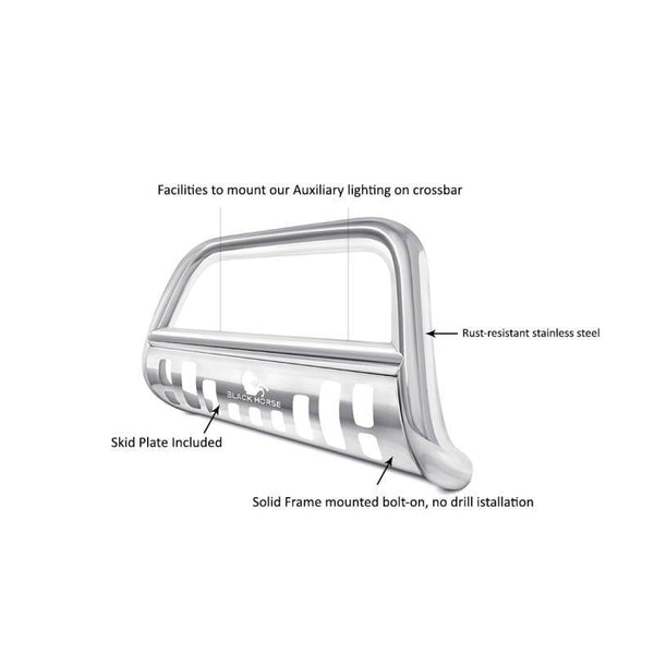 Black Horse Off Road Bull Bar (MPN: BB046409-SP)